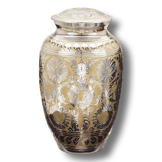 Classic SilverGold Series Adult Urn