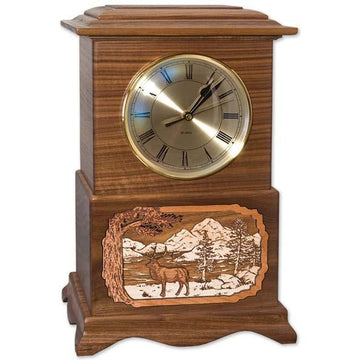 Ambassador II Clock Wood Urn