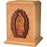 Lady of Guadalupe Wood Handcrafted Urn