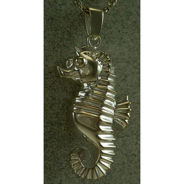 Seahorse Sterling Silver Pendant