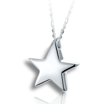 North Star Cremation Necklace
