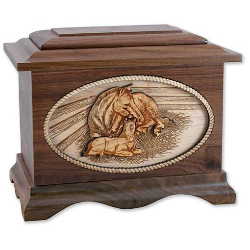Mother's Love Wood Urn