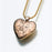 Floral Heart Keepsake Pendant