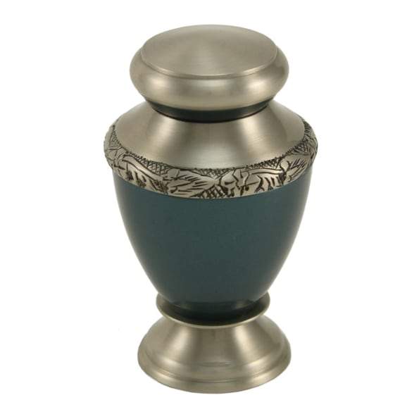 Artisan Indigo Metal Alloy Keepsake