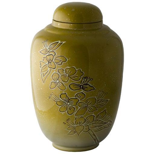 Meadow Hand Painted Urn