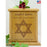 Star of David Wood Urn