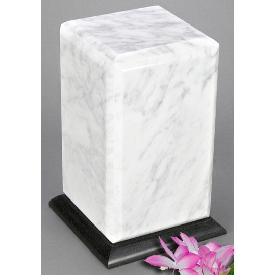 Simplicity White Marble Urn