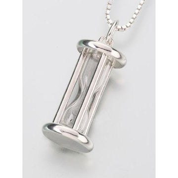 Sterling Silver "Our" Glass Pendant