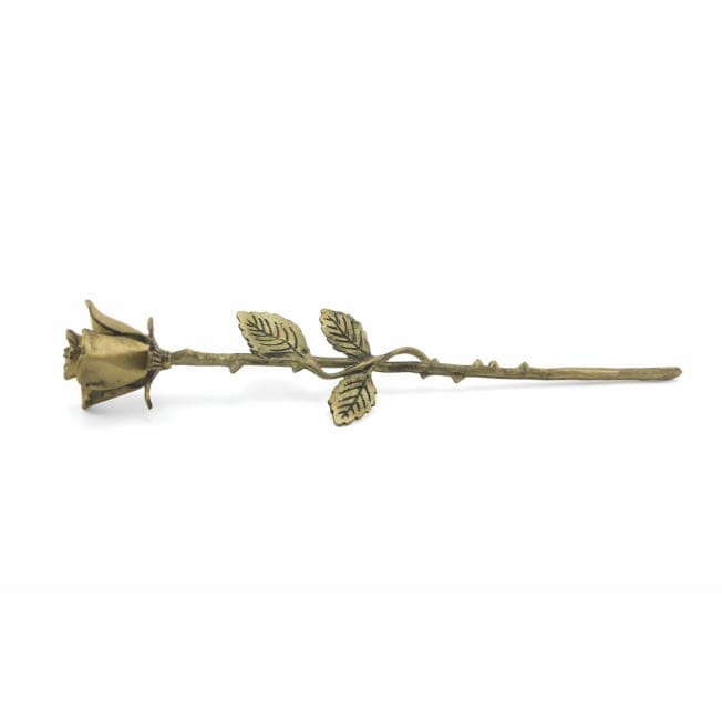 Bronze Rose Stem Keepsake