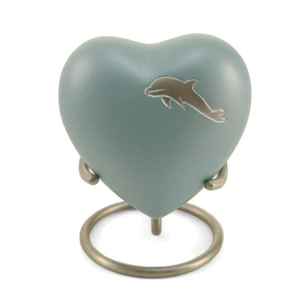 Aria Dolphin Heart Keepsake