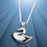 Swan Cremation Necklace