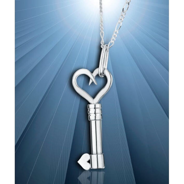 Key to my Heart Cremation Necklace