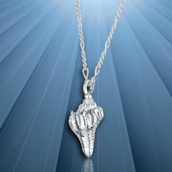 Conch Shell Cremation Necklace