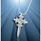 Sword Cross Cremation Necklace