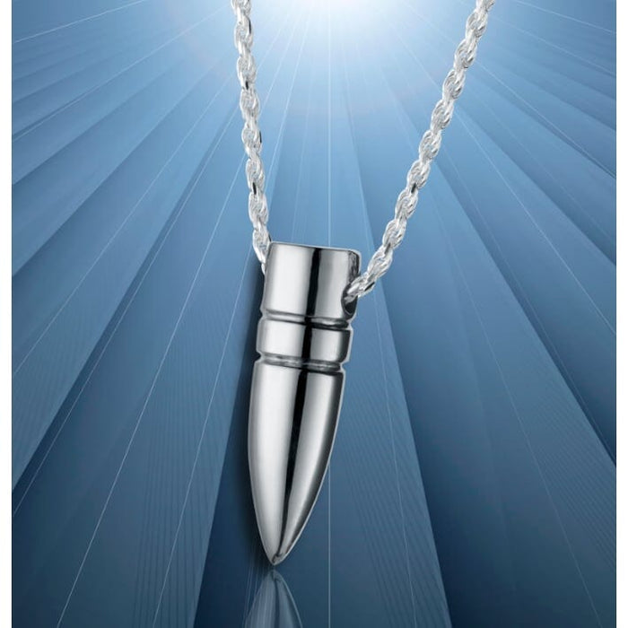 Bullet Cremation Necklace