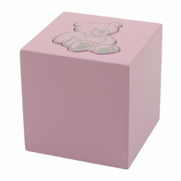 Pink Teddy Bear Infant Urn