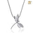 Cremation Pedant Dragonfly Rhodium Plated Two Tone